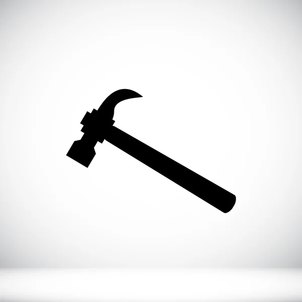 Icône outil marteau — Image vectorielle