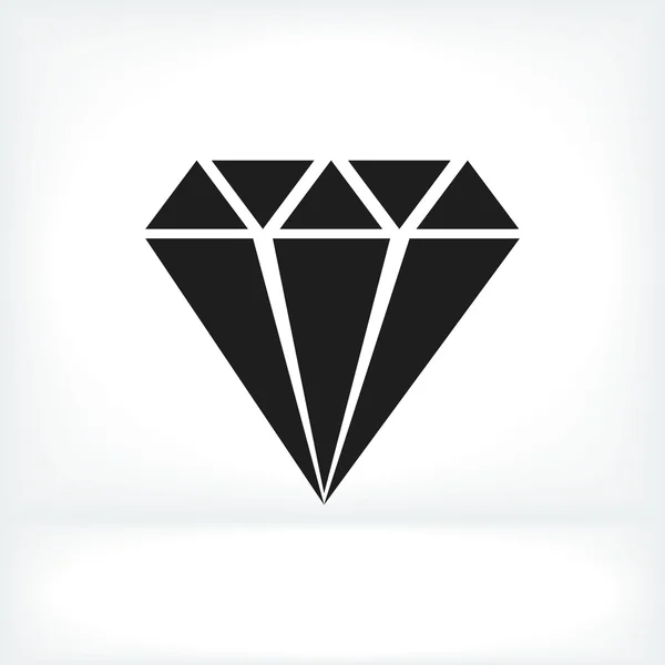 Diamantpärla ikon — Stock vektor