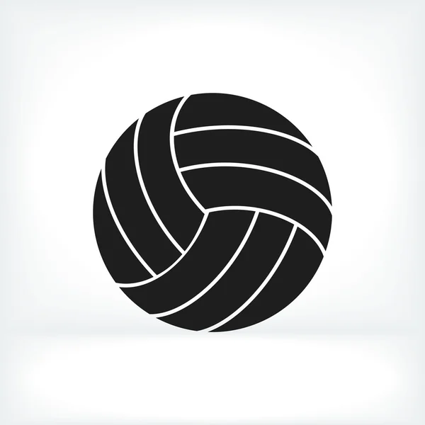 Volleyboll bollen ikonen — Stock vektor