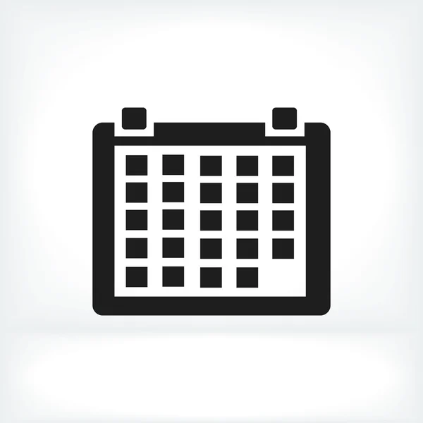 Kalendarz, termin ikona — Wektor stockowy