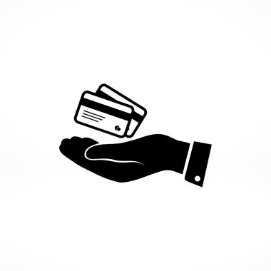 kredi kartları el simgesi