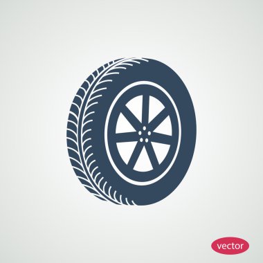araba tekerlek simgesi