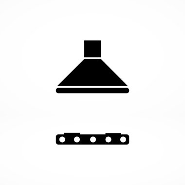 mutfak ve pişirme düz simgesi 