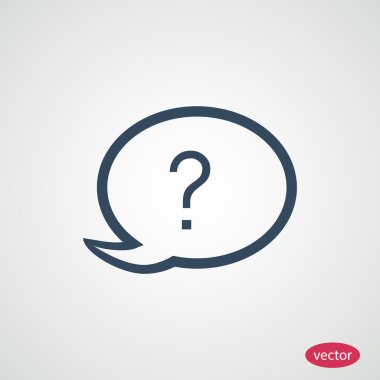 Sohbet, soru simgesi