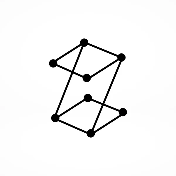 Z icône de lettre — Image vectorielle