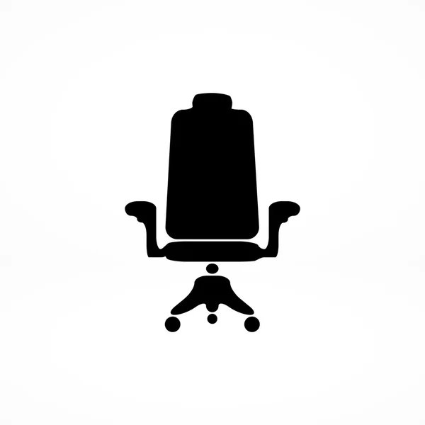 Icône chaise de bureau — Image vectorielle