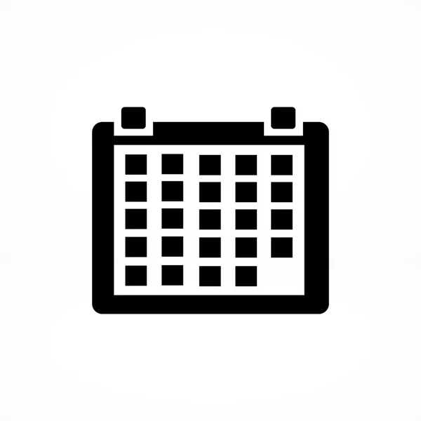 Kalendarz, płaskie ikona planner — Wektor stockowy
