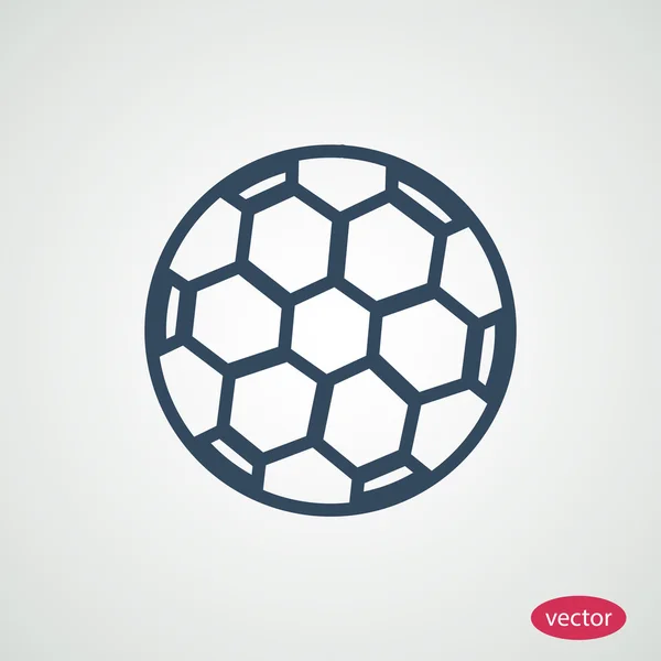 Fußball-Ikone — Stockvektor