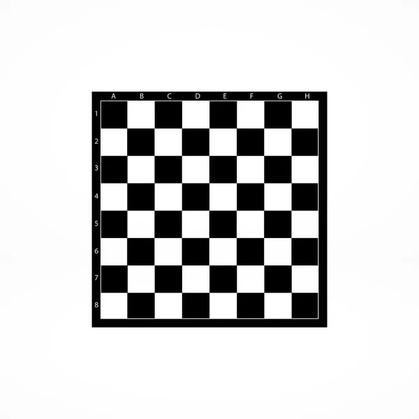 Chess bord pictogram — Stockvector