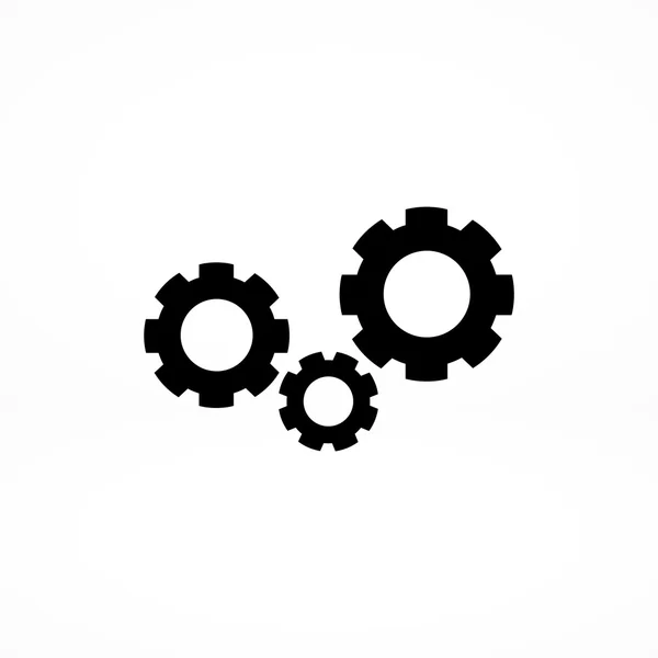 Gear cog wheels icon — Stock Vector