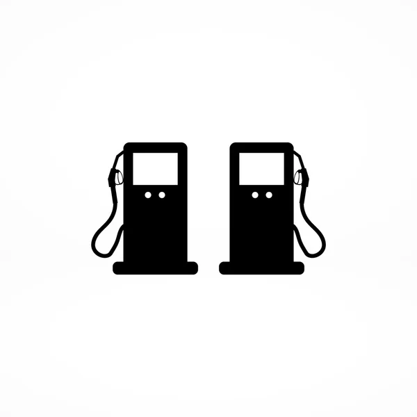 Distributore di benzina icona pompe — Vettoriale Stock