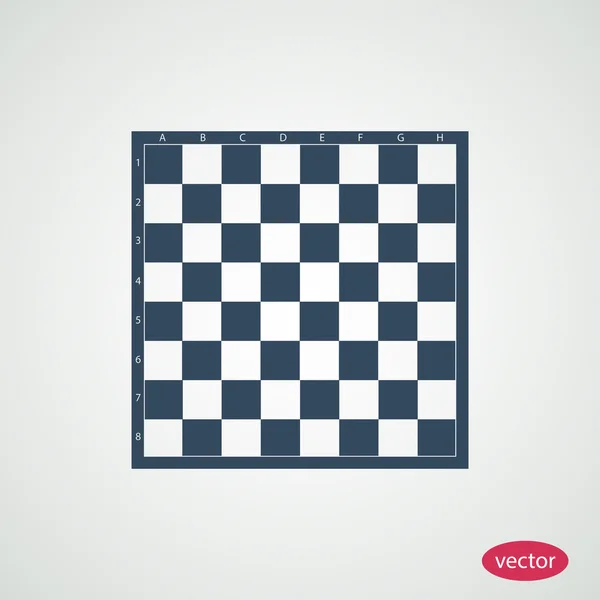 Значок шахматной доски — стоковый вектор