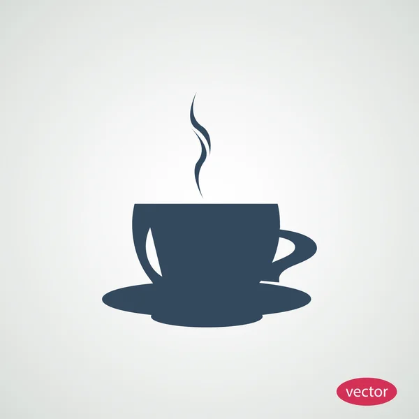 Taza de café icono — Vector de stock