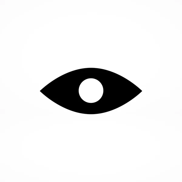 Eye, sight flat icon — Stock Vector