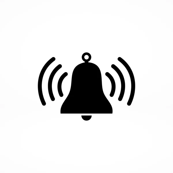 Bell, icône d'alarme — Image vectorielle