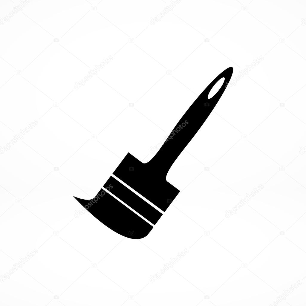 Paint brush tool icon