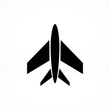 uçak seyahat simgesi