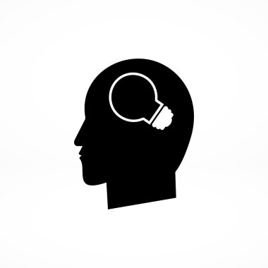 yaratıcı fikir simgesi