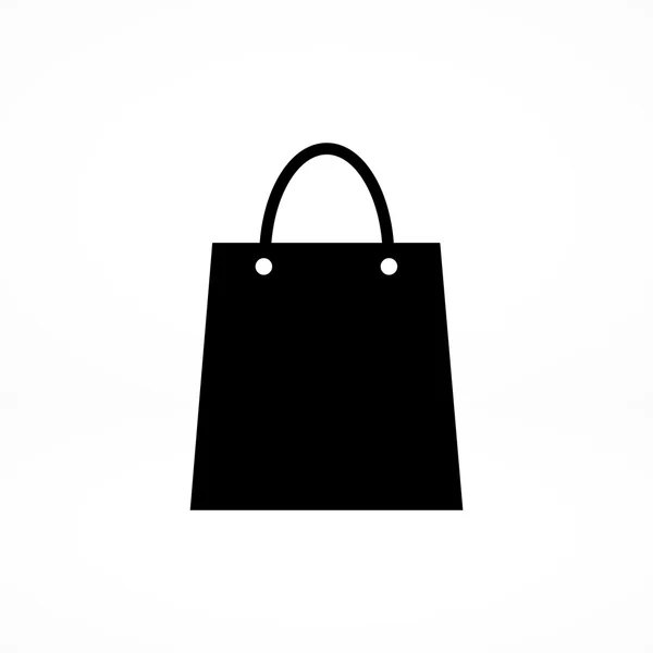 Ikona nákupní papírové tašky — Stockový vektor