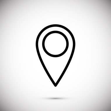 harita işaretçi simgesi