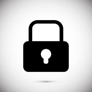 anahtar deliği simgesiyle kilitle