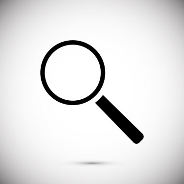 Büyütme cam simgesi