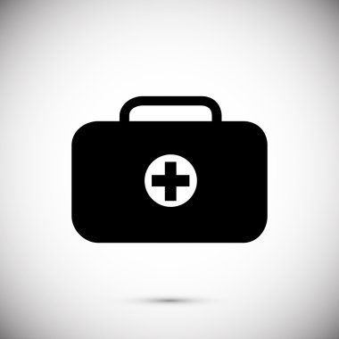 ilk yardım çantası simgesini