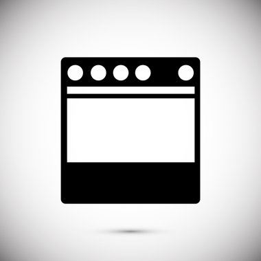 elektrikli soba simgesi