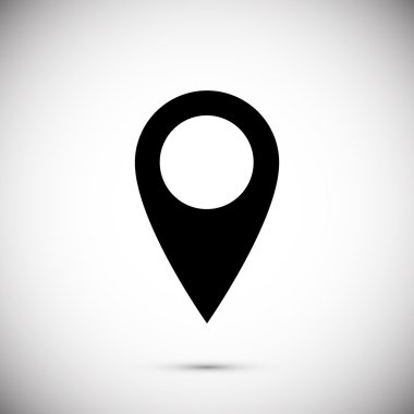 harita işaretçi simgesi