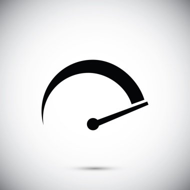 Araba hız göstergesi simgesi