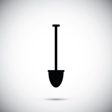 bahçe küreği simgesi