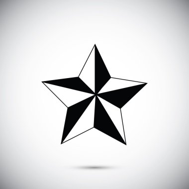 geometrik yıldız simgesi