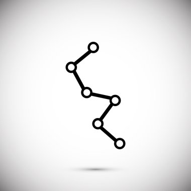 iş diyagram simgesi