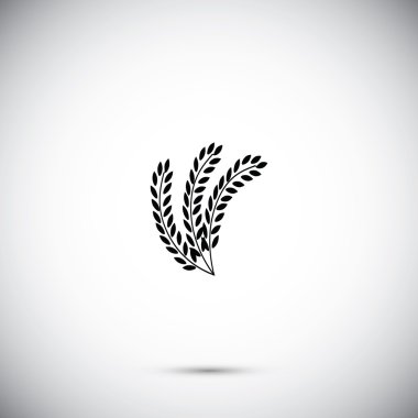 buğday vektör simgesi