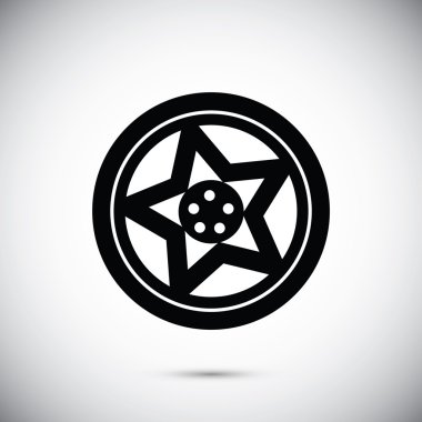 tekerlek disk simgesi