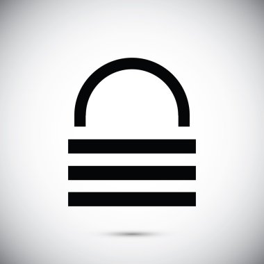 Güvenlik kilidi simgesi