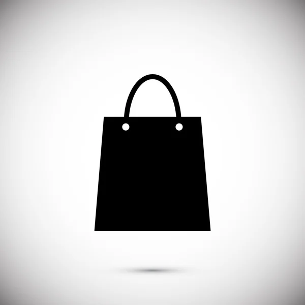 Ikona nákupní tašky — Stockový vektor
