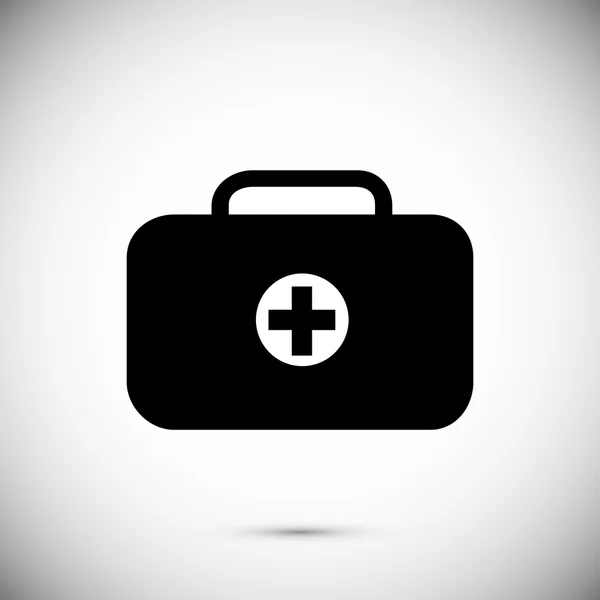 ไอคอนกระเป๋าแพทย์ — ภาพเวกเตอร์สต็อก