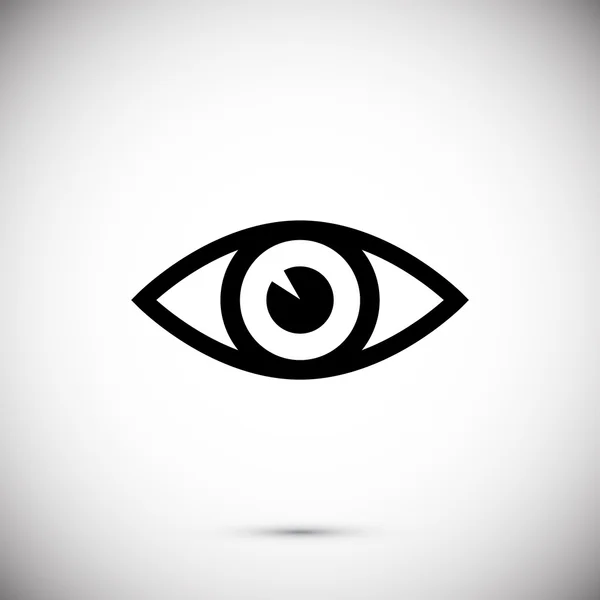 Icono del ojo humano — Vector de stock