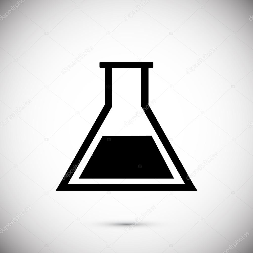 laboratory glass icon