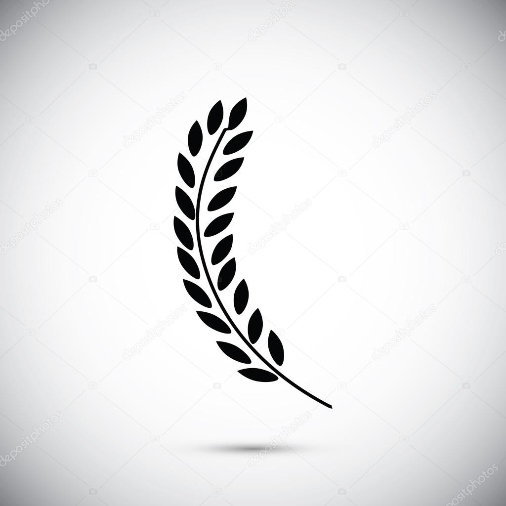 natural wheat icon