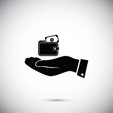 M-cüzdan'el simgesi