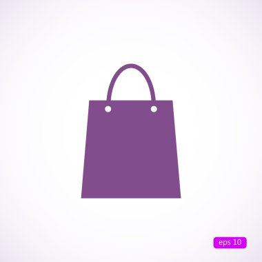 alışveriş çantası simgesi