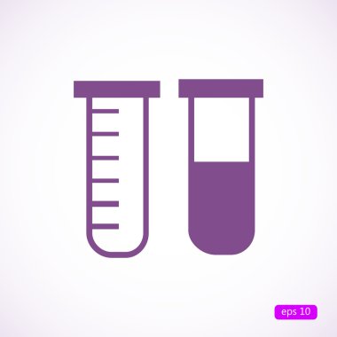 tıbbi tüpler simgesi