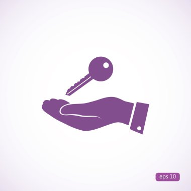 Ekibimizi elinde anahtar simgesi