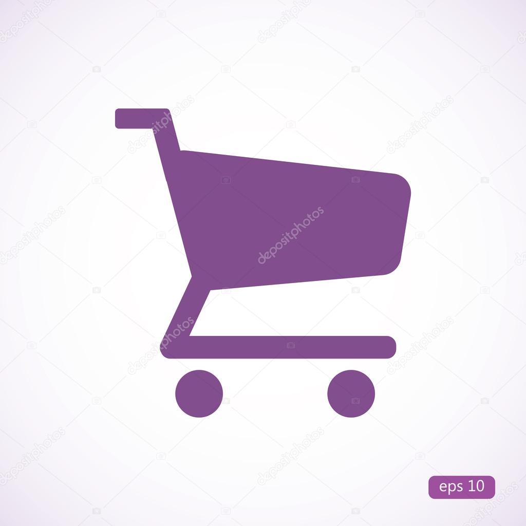 shopping chart vector icon