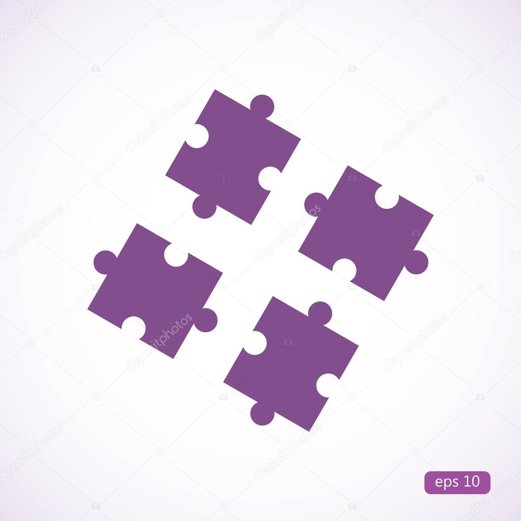puzzle pieces icon