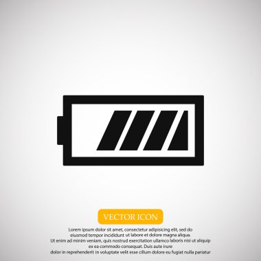 Batarya akü simgesi