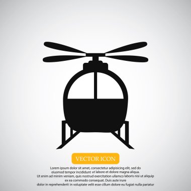 Nakliye helikopter simgesi