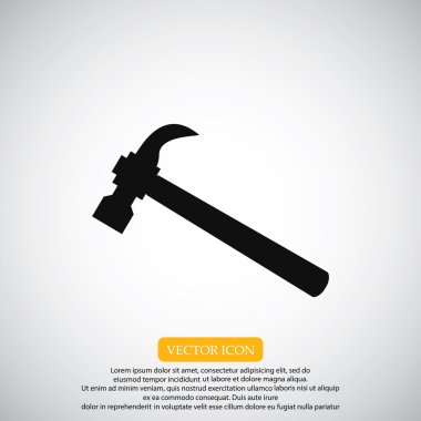 tutamaç çekiç simgesi